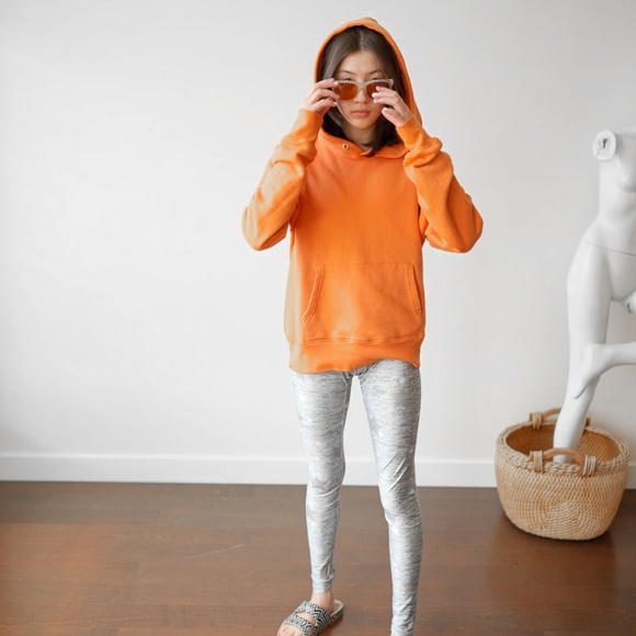 TEREZ Star Leggings, Heather Grey, Silver, Size X-Small - Picture 9 of 10